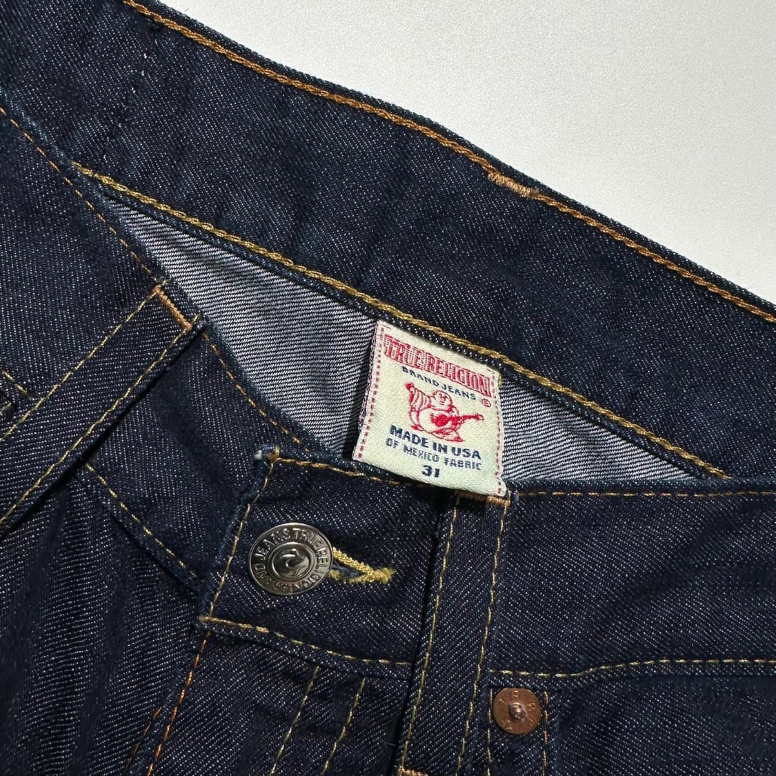 트루릴리전 스트레이트 데님 팬츠 상품이미지7