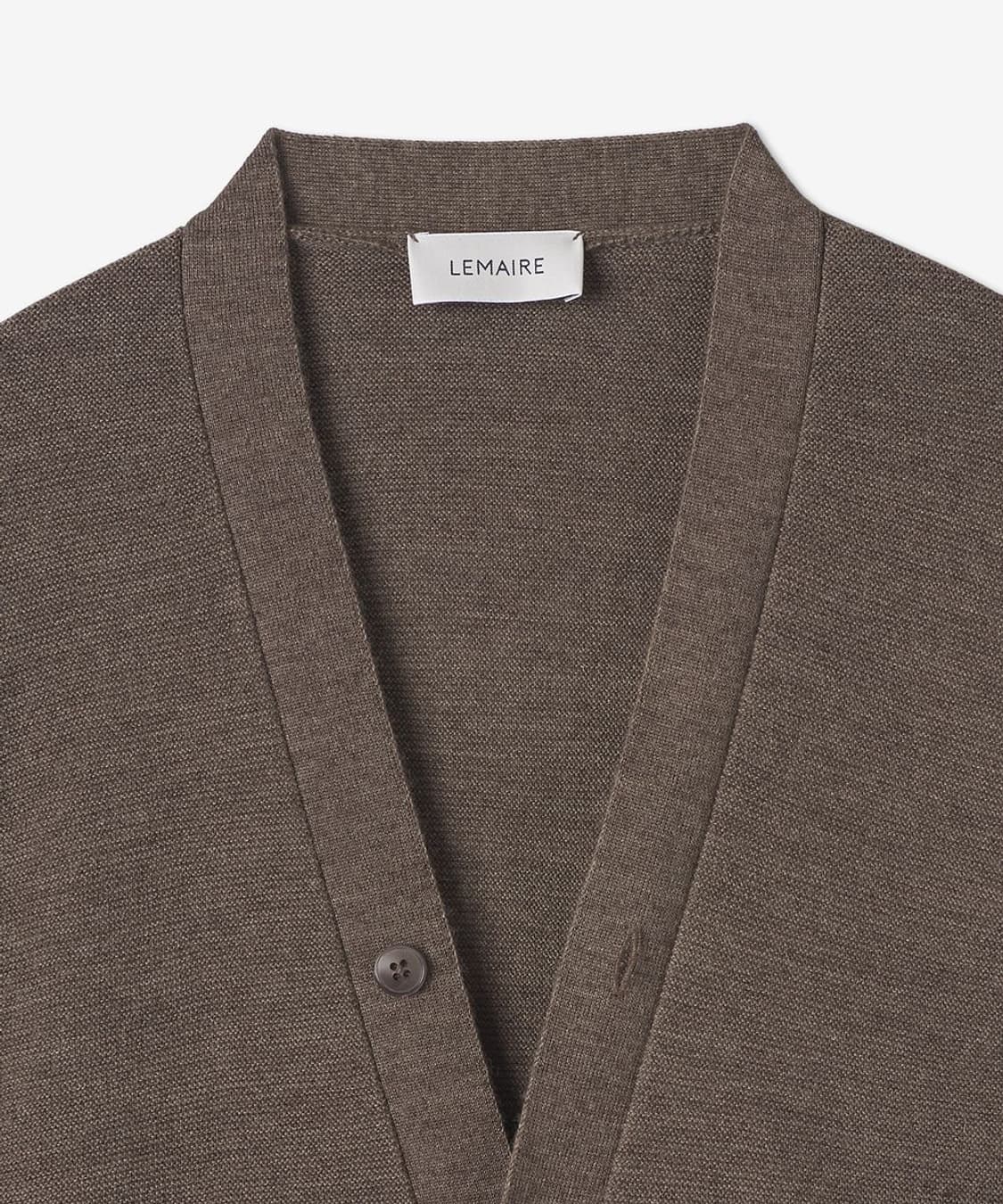 르메르 메리노 블렌드 가디건 모스그린멜란지 / XL 상품이미지2