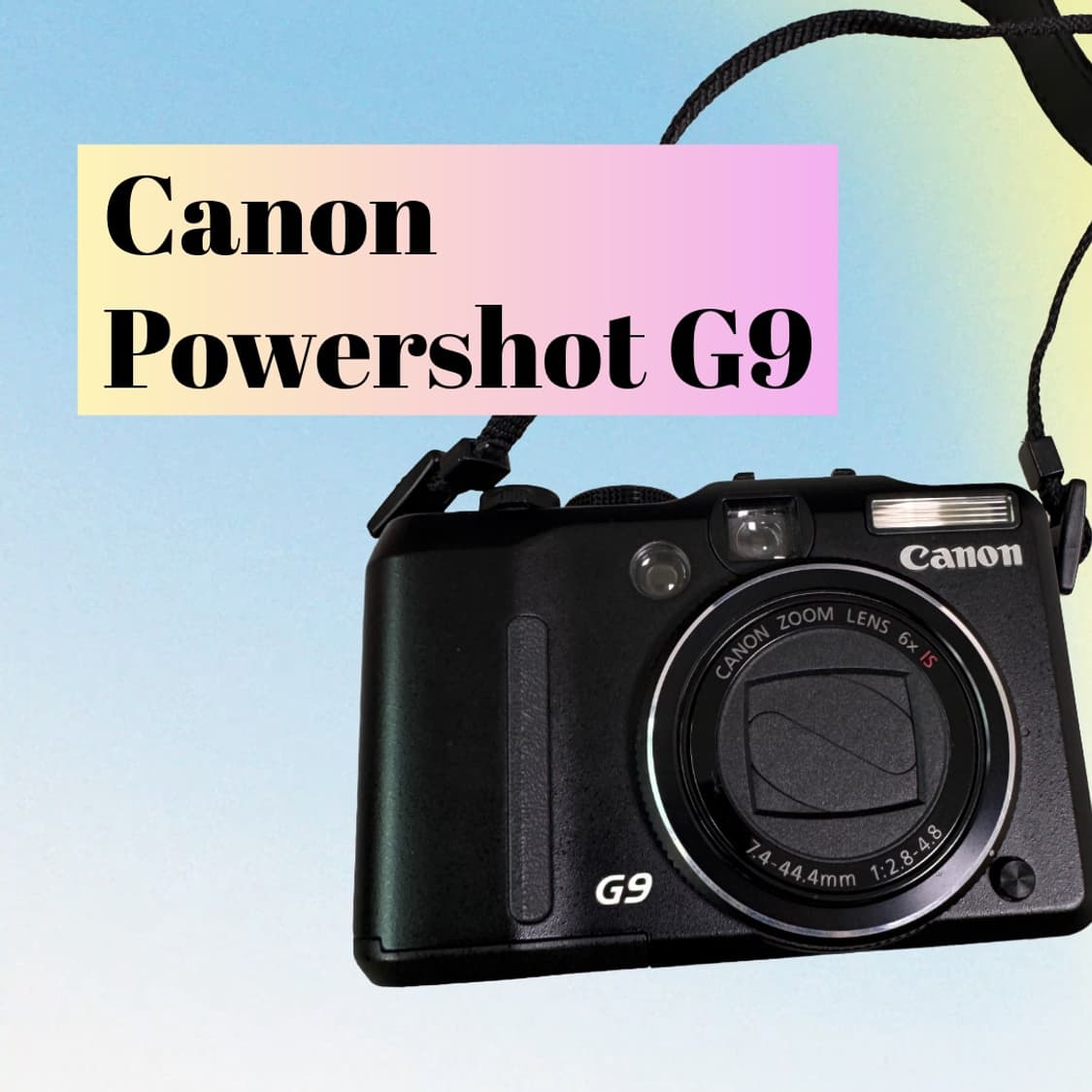 안유진디카!) 캐논 파워샷 G9 상품이미지1