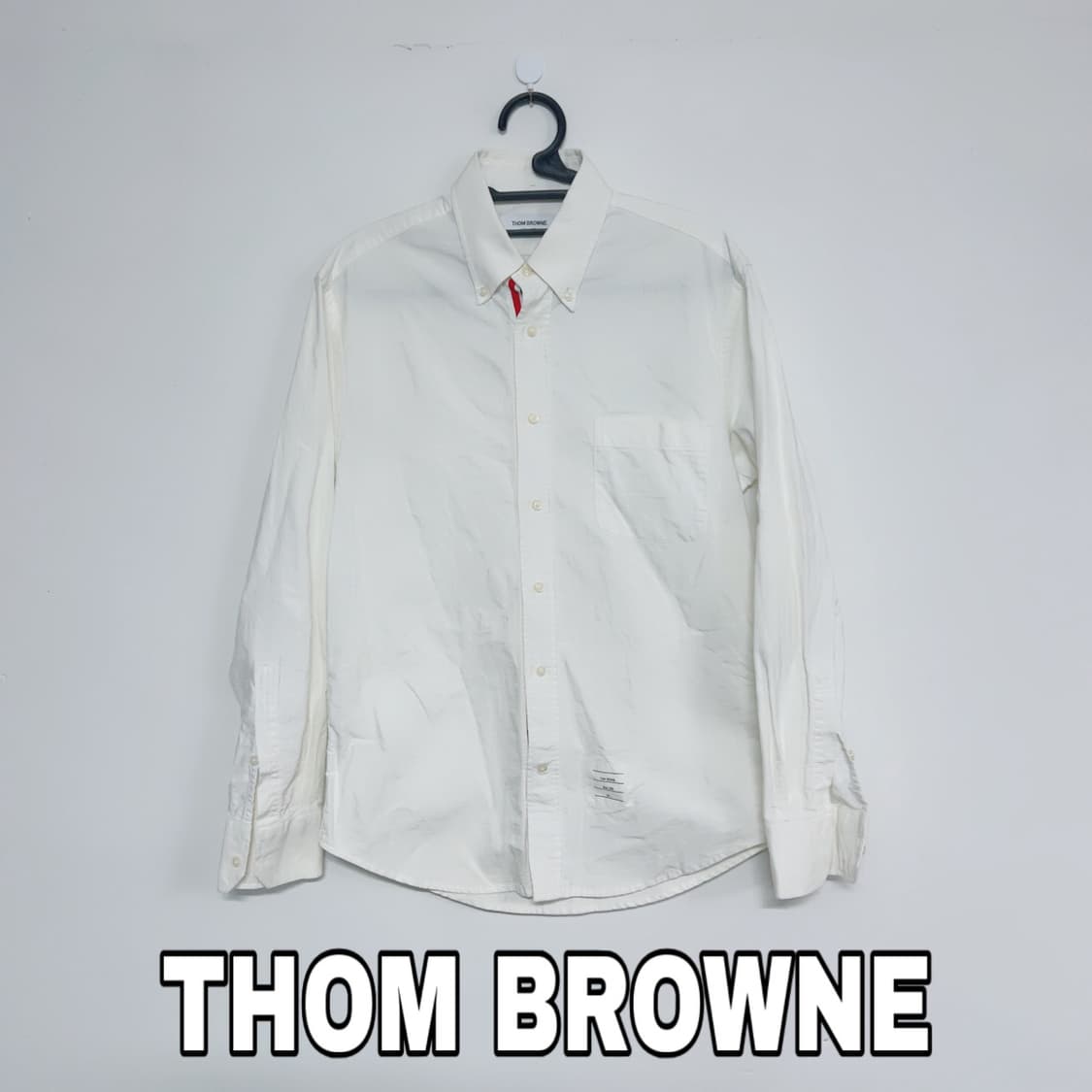 톰브라운 화이트 1사이즈 봄 공용 셔츠 상품이미지1