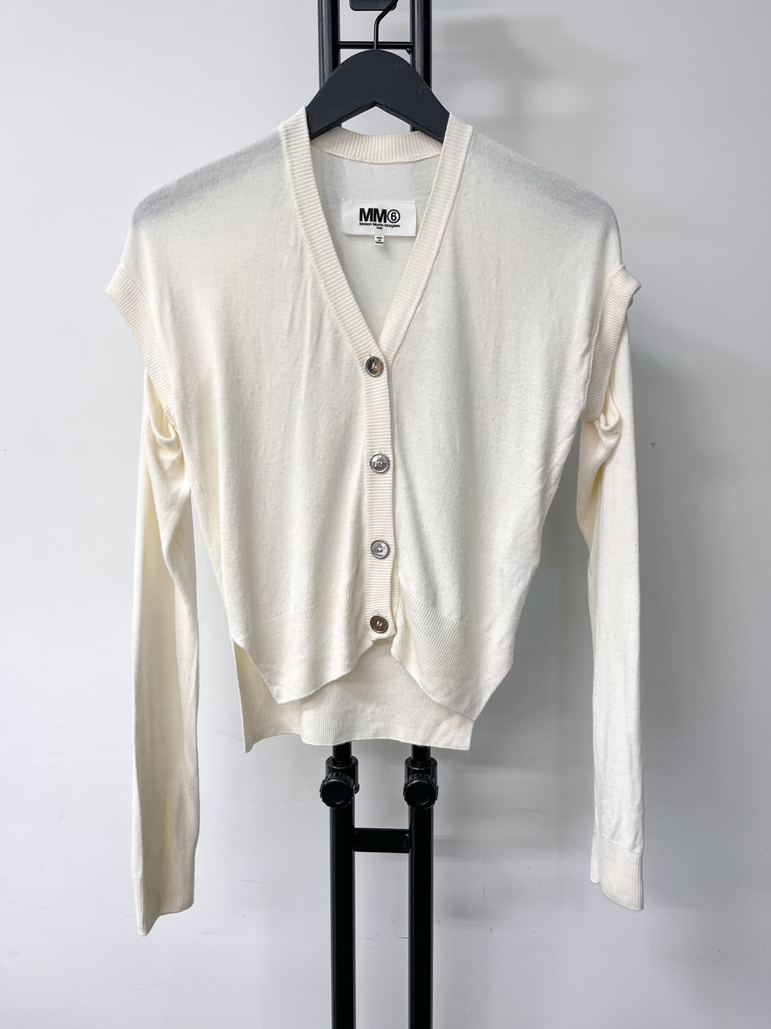 MM6 by 메종 마르지엘라 15s/s 컷아웃 가디건 상품이미지1