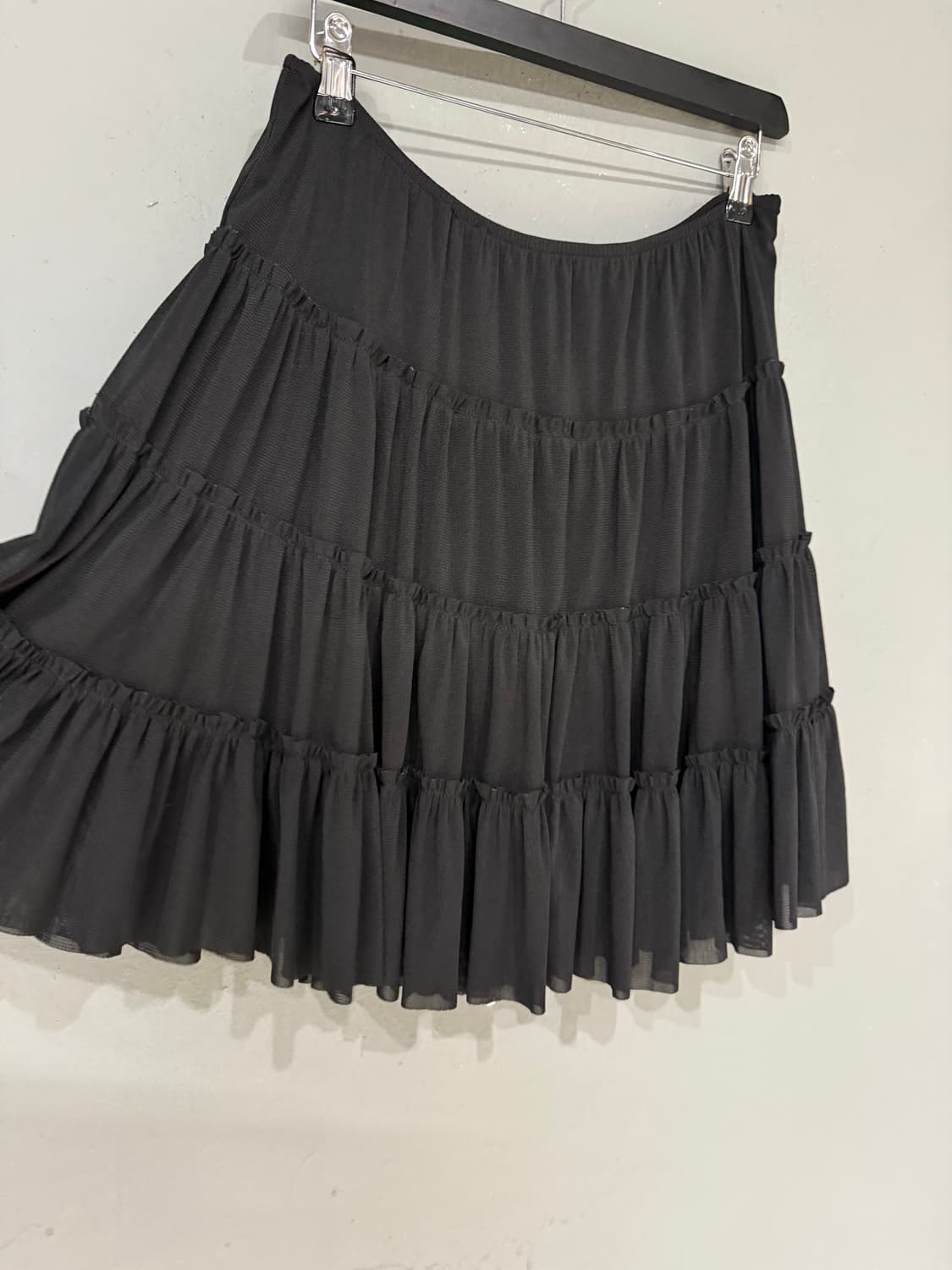 frill detail can-can sha layered skirt  상품이미지6