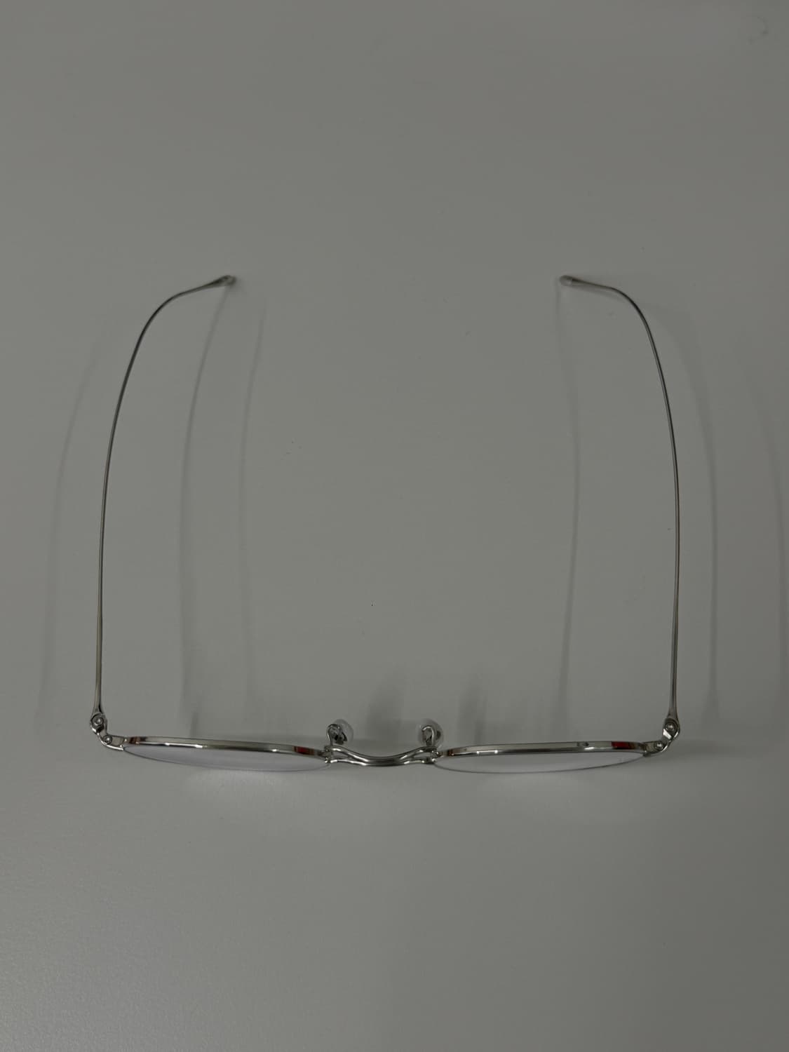 새상품 텐아이반 No.3(47) c.1s 유광실버 티타늄 안경테 상품이미지3