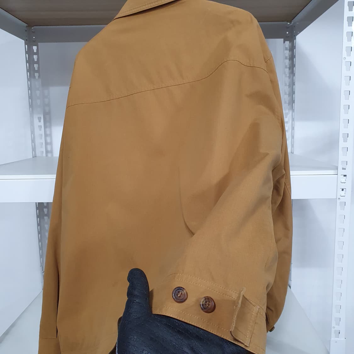 닥스 런던 남성 브라운 워크 자켓 머스타드 블루종 아메카지 올드스쿨 상품이미지4