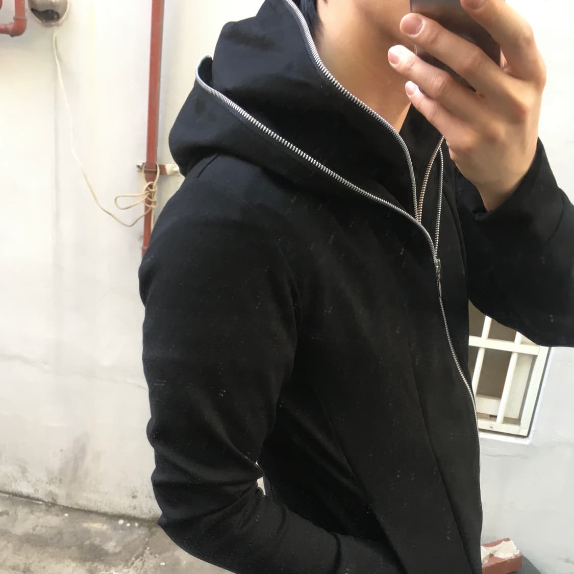 토네이도 마트 레이어드 풀지퍼 후드집업 상품이미지4