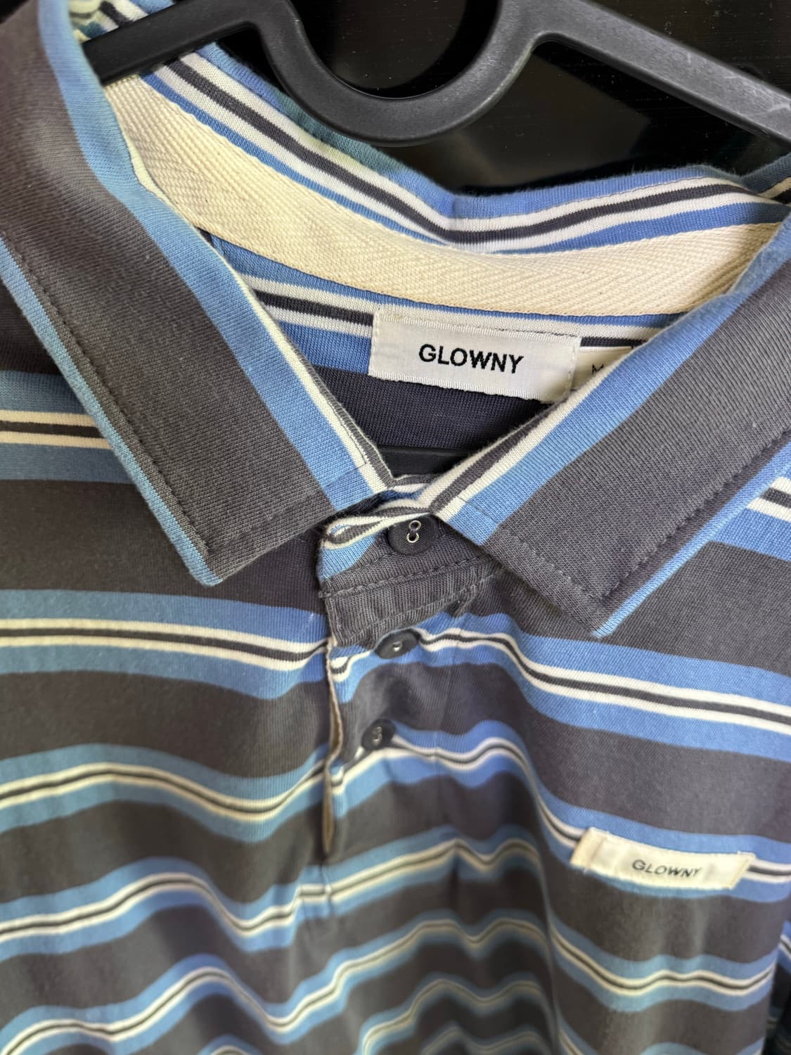 글로니 테리 피케이 롱슬리브 glowny 티셔츠 상품이미지4