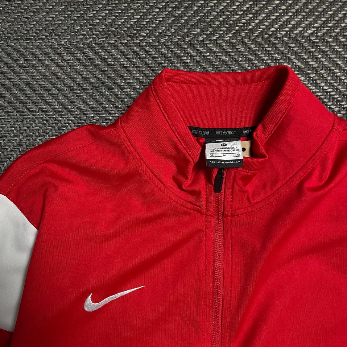 나이키 드리이핏 스우시 자수 배색 트랙탑 져지y 5207 상품이미지5