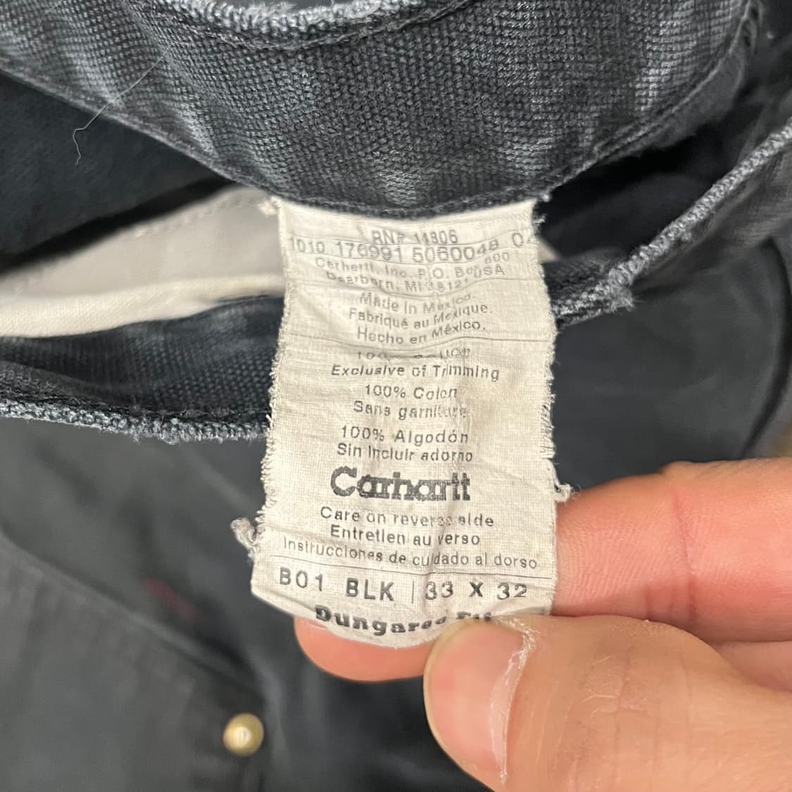 Carhartt 더블니 워크 팬츠 (32“) 상품이미지5