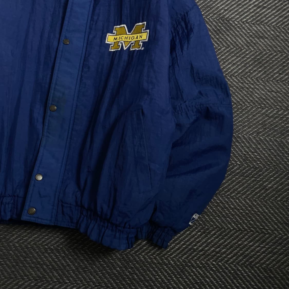 90s 올드스쿨 USA 미시건 컬리지 점퍼o 4590 상품이미지5