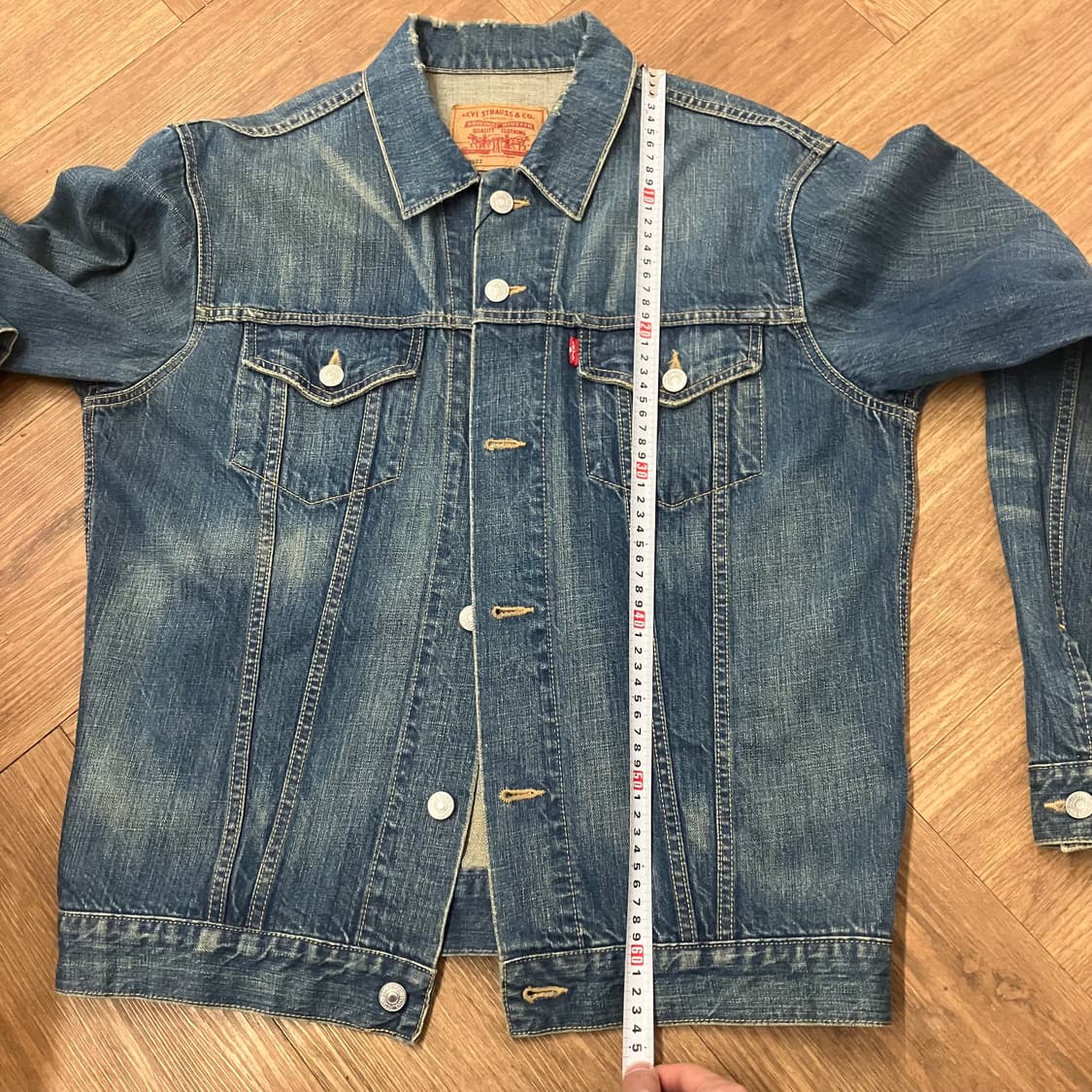 N18 리바이스 데님 청자켓 빈티지 70505 상품이미지7