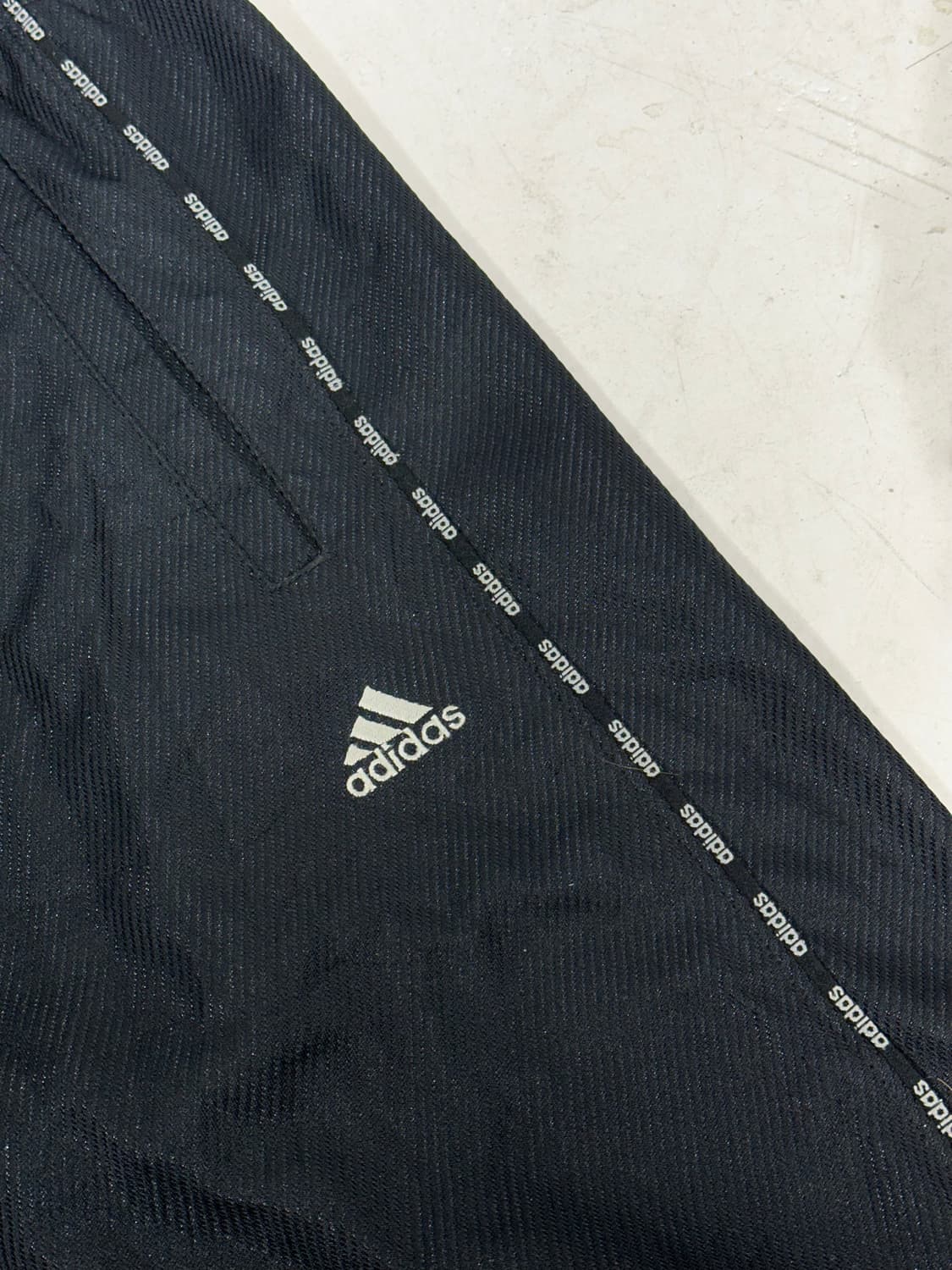 아디다스 블랙 사이드 라인 포인트 팬츠 추리닝 바지 L 상품이미지6