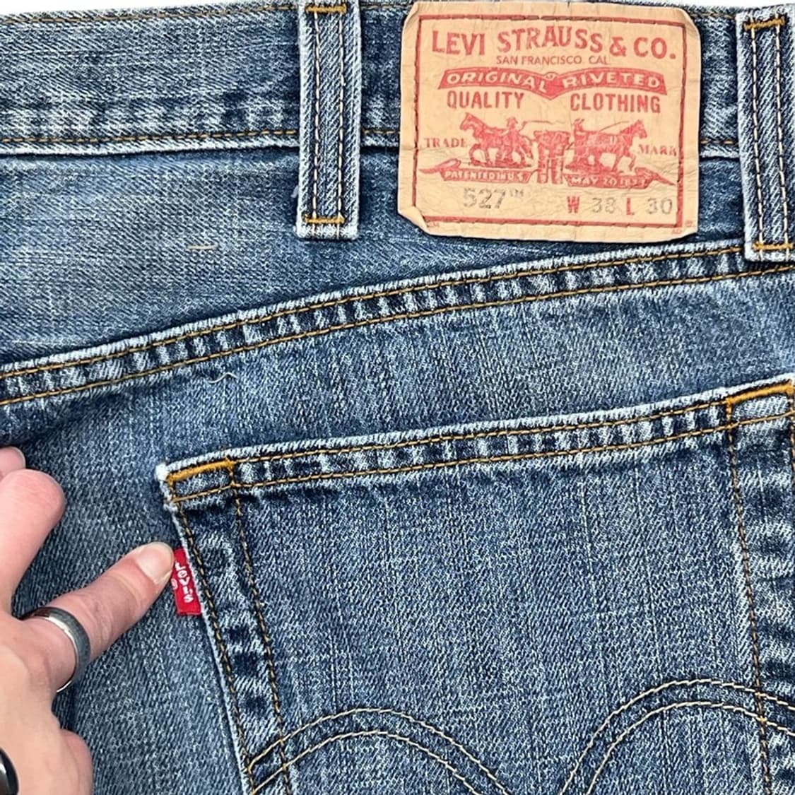 리바이스 527 데님팬츠 r2177 상품이미지5
