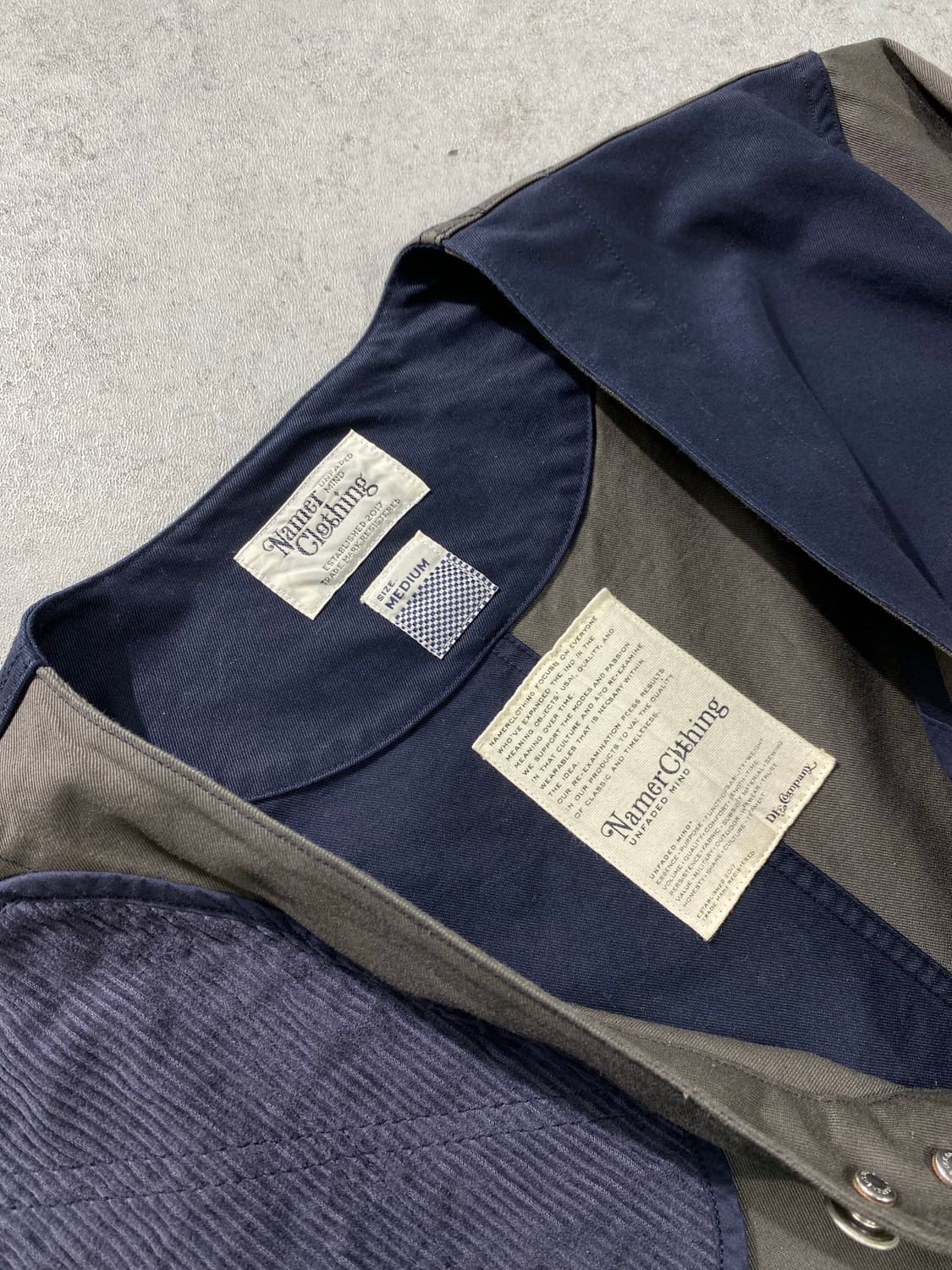 [M] 네이머클로딩 0931 믹스 슈터 자켓 상품이미지6