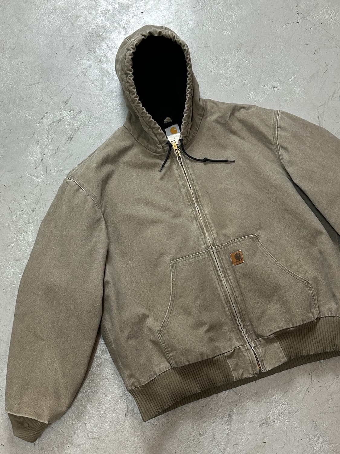 00’s OG 칼하트 J130 액티브 자켓 칼하트 DES 후드 자켓 상품이미지5