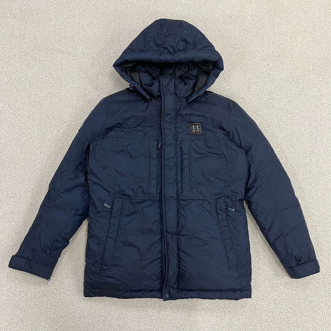 [실측확인] 코오롱스포츠 윈드스토퍼 구스다운 패딩 점퍼 (소매찢어짐) 0 상품이미지1