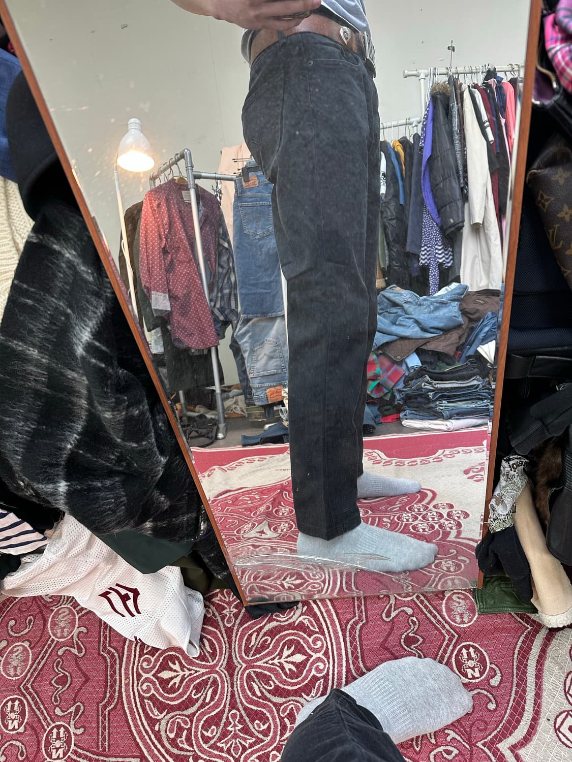 리바이스 블랙진  상품이미지5