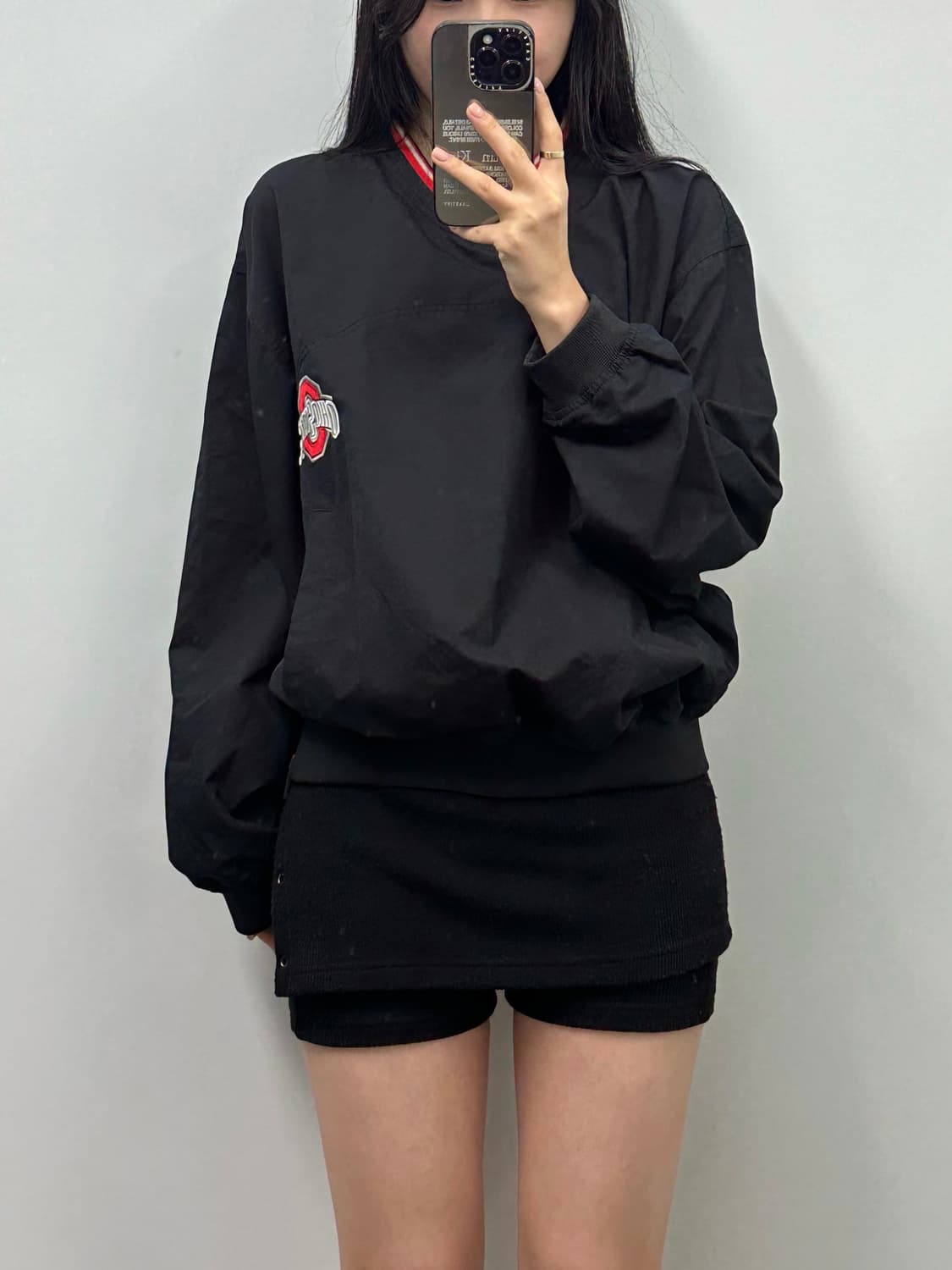 나이키 00s 컬리지 블랙 웜업 상품이미지1