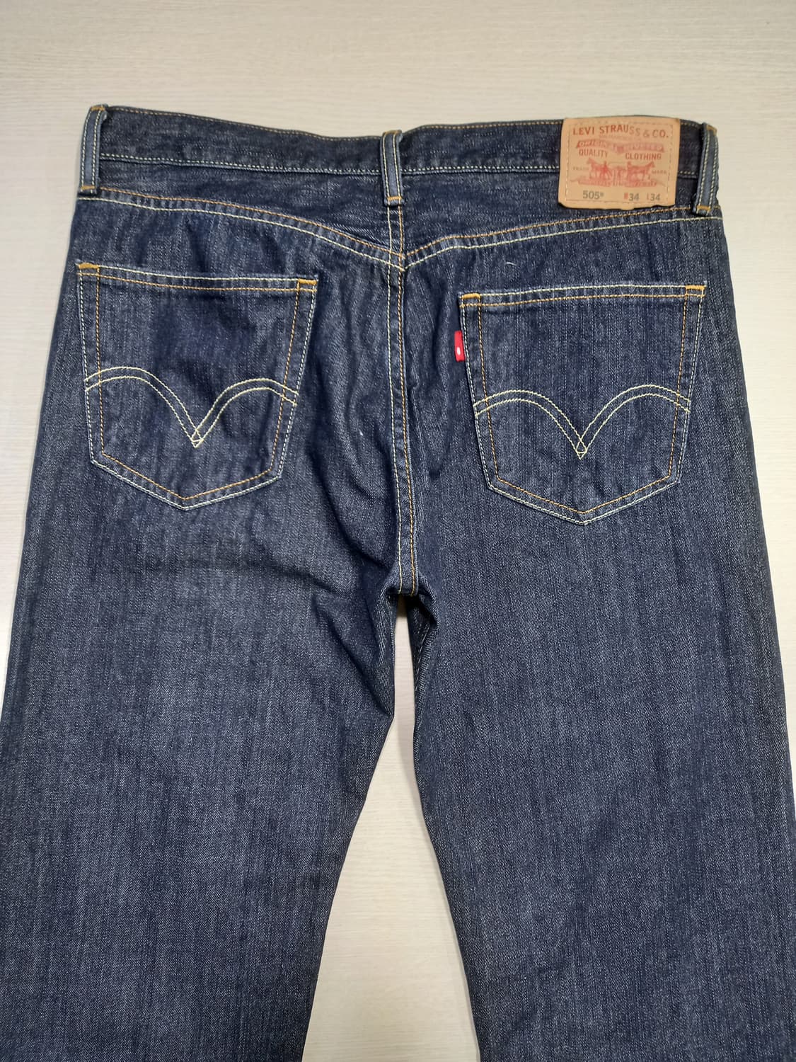 34 리바이스505 Colombia 일자진 진청 34-558 상품이미지4