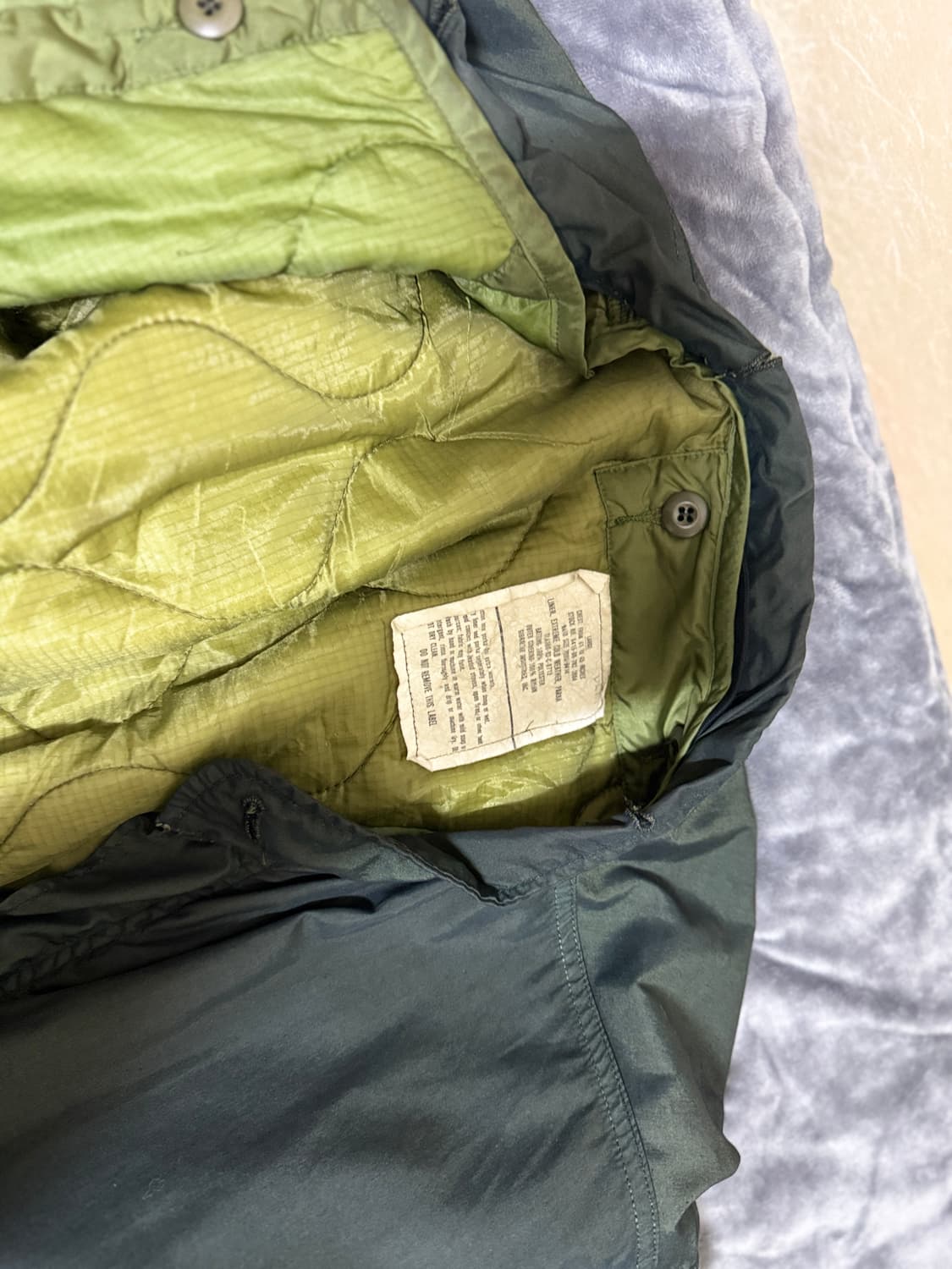 오리지널 피쉬테일 야상팝니다.  상품이미지2