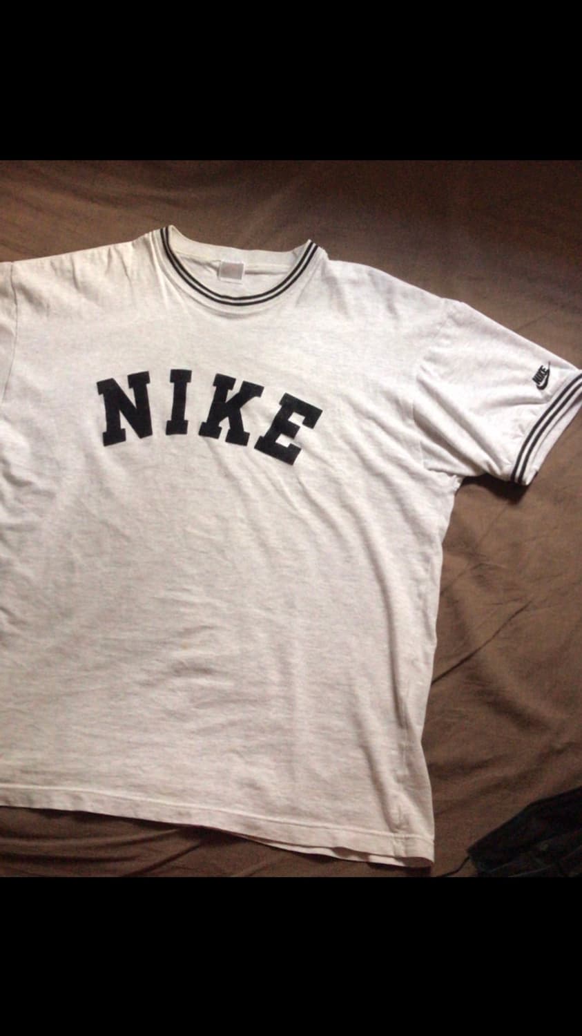 레어 90s 초반 usa Nike 빈티지 링거 티셔츠 상품이미지1
