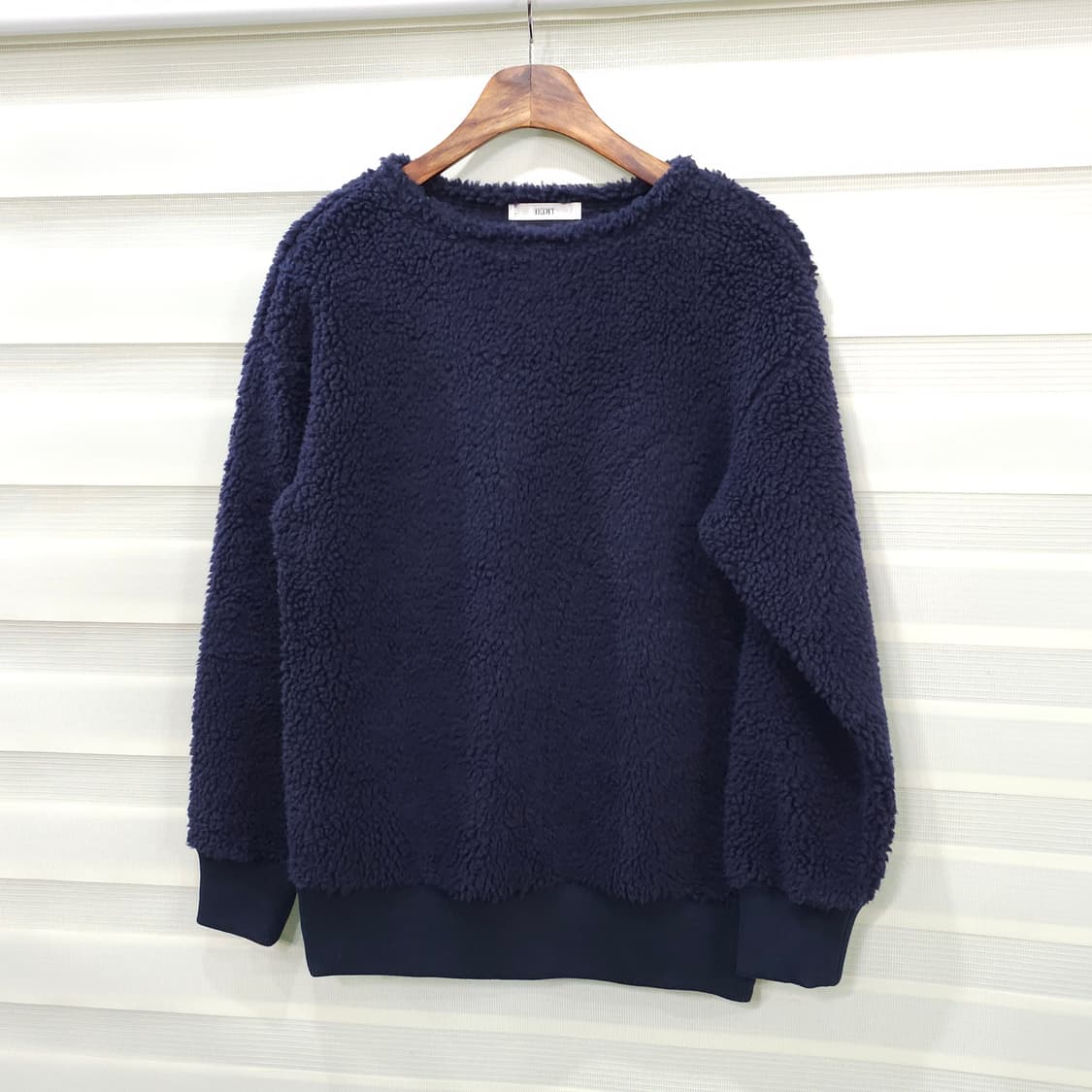 일본 IEDIT 후리스 맨투맨- 우먼M 상품이미지1