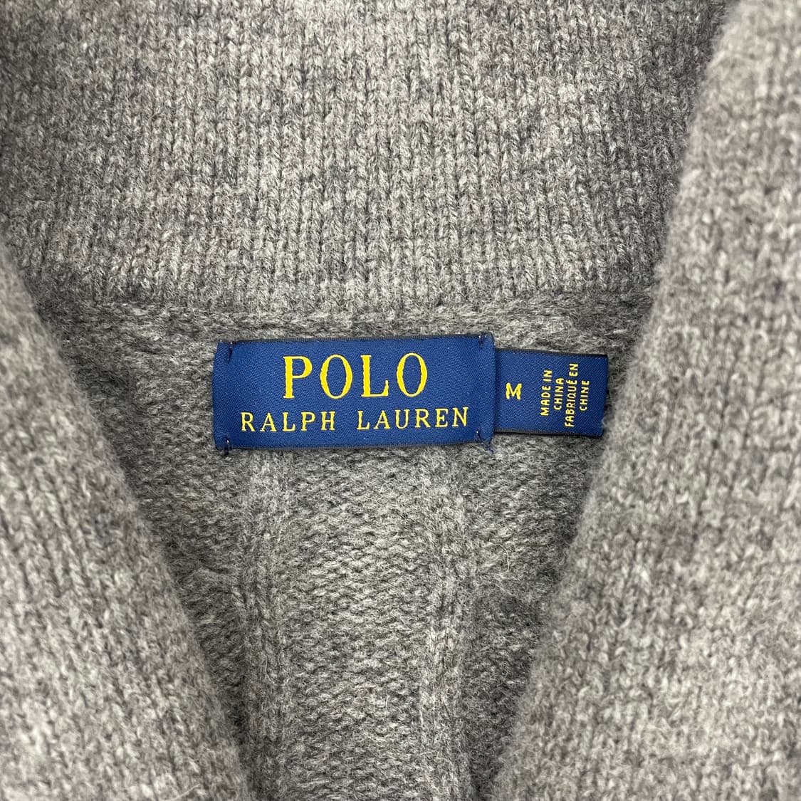 폴로 숄카라 가디건 상품이미지2