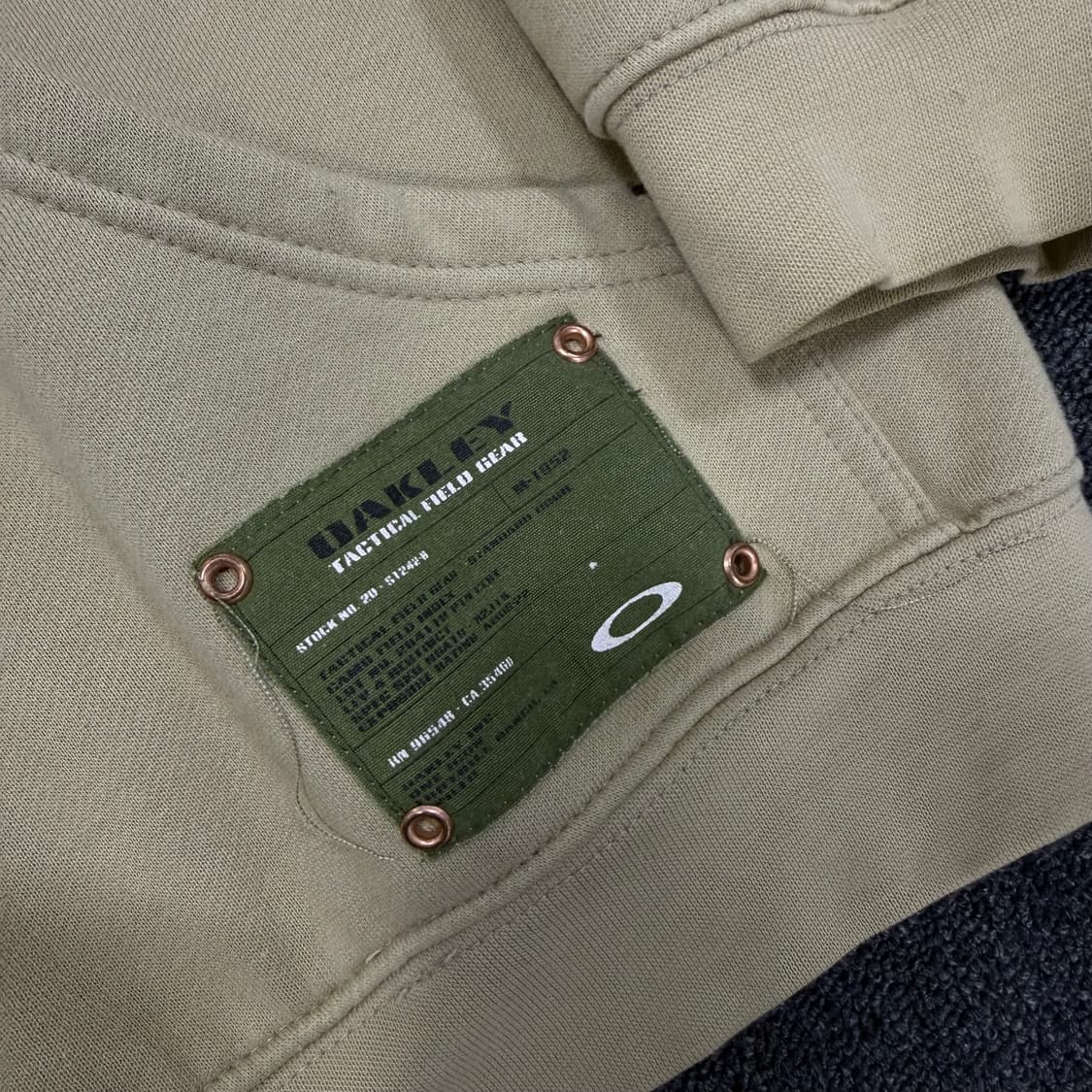 오클리 아카이브 베이지 후드집업  상품이미지4