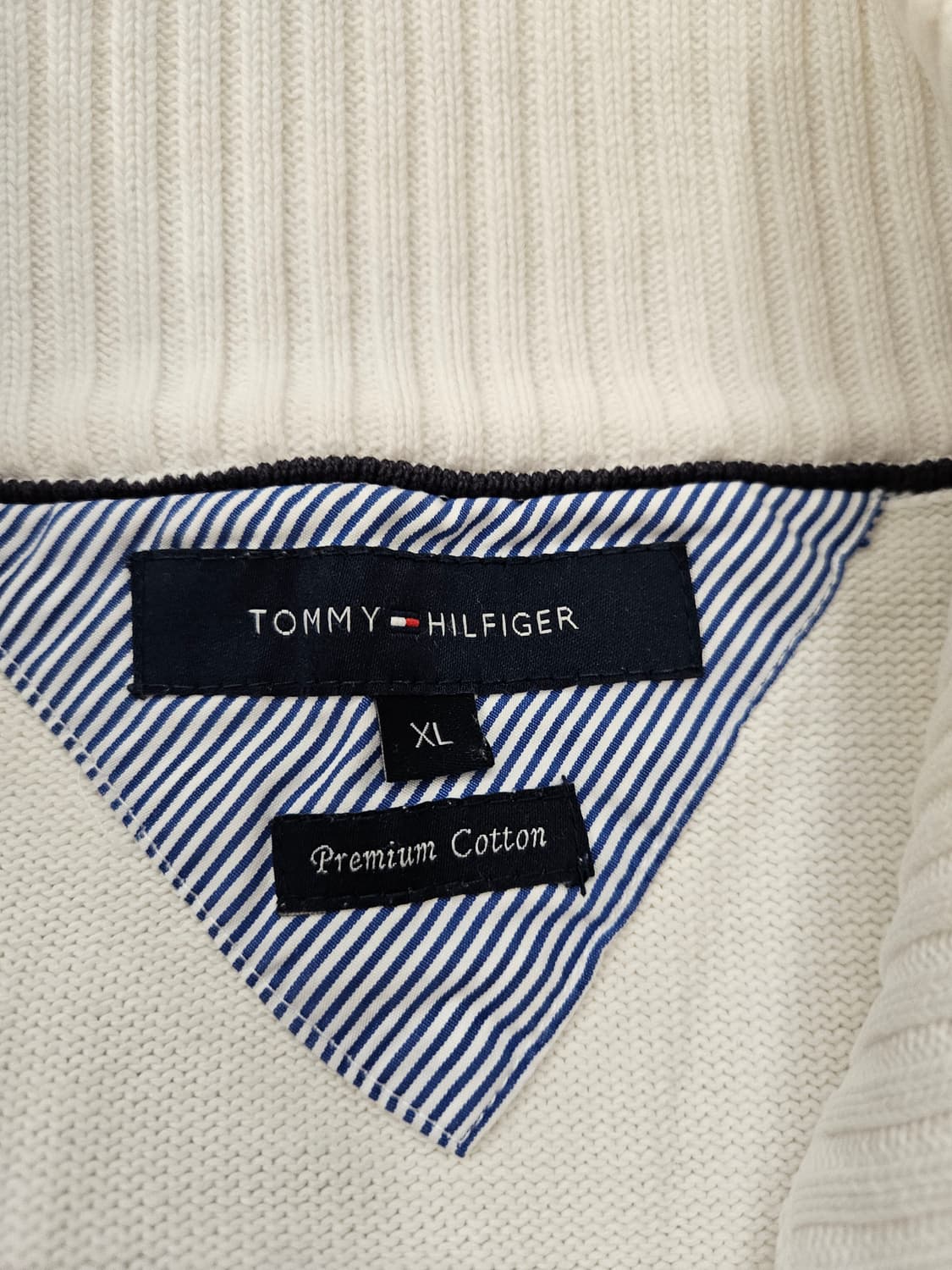 타미힐피거 남성 니트 풀집업 XL 상품이미지5