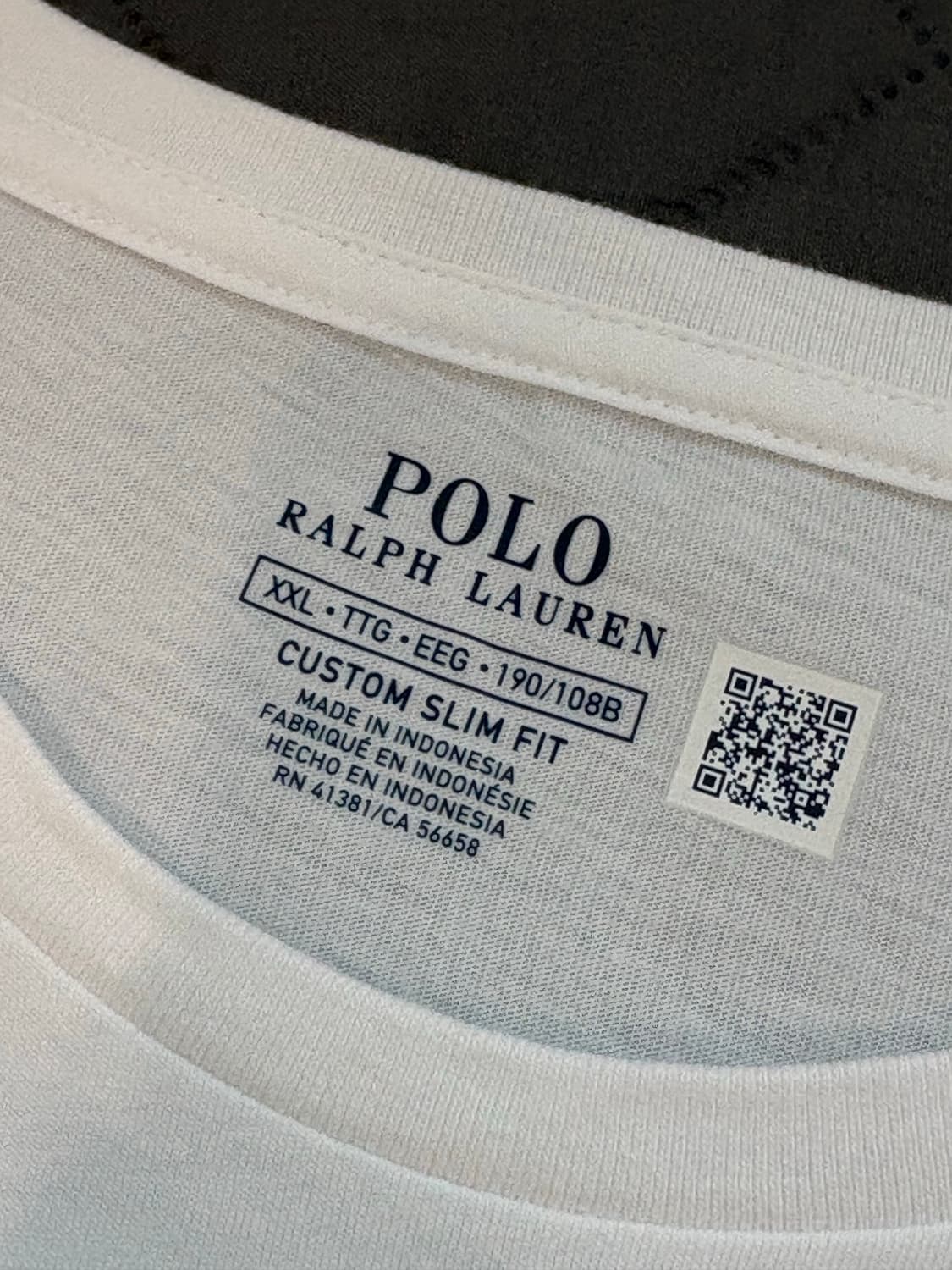 Polo 폴로랄프로렌 QR 백화점판 정품 반팔티 상품이미지4
