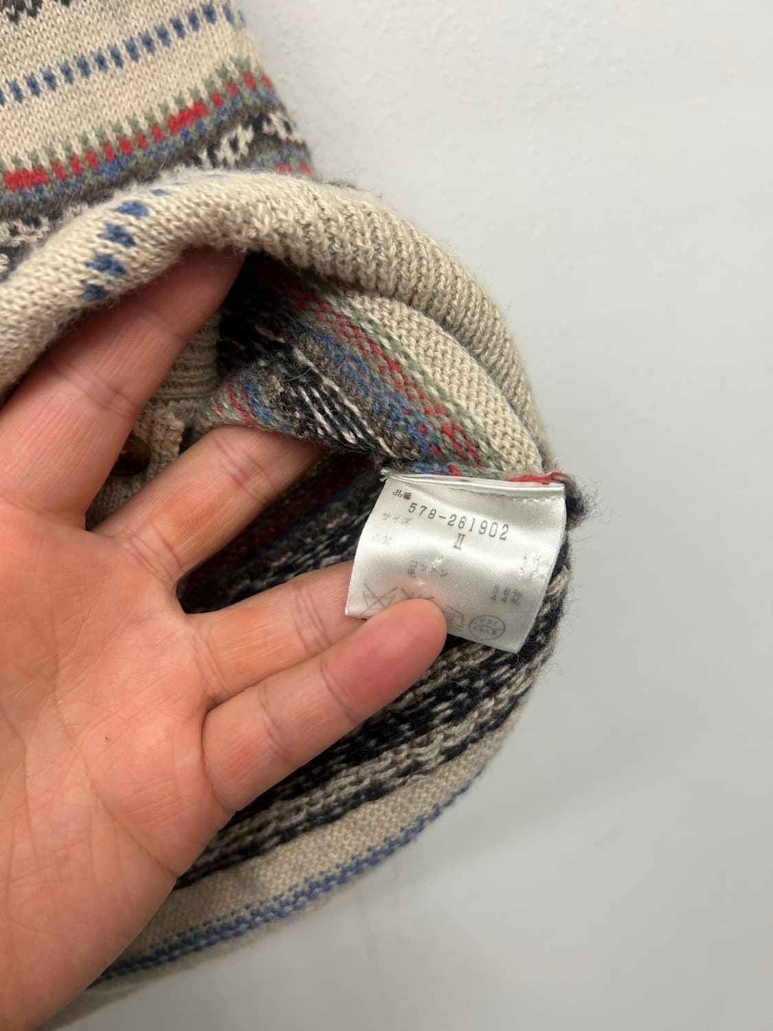 마가렛호웰 페어아일 니트 베스트 상품이미지4