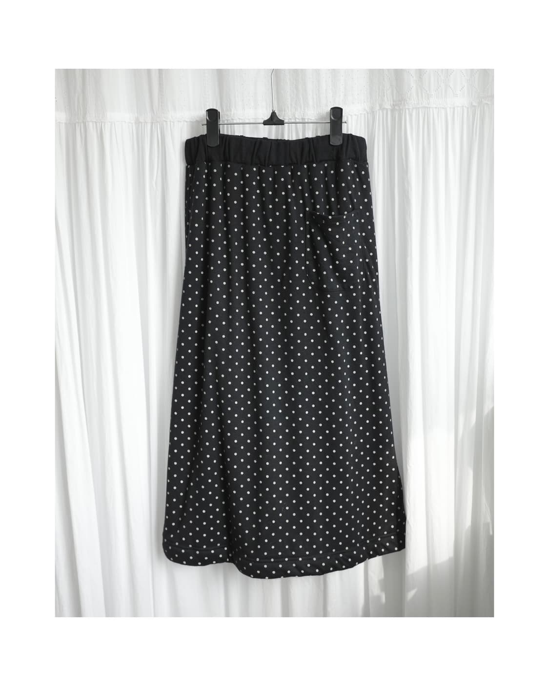 Dot fur long skirt 상품이미지5