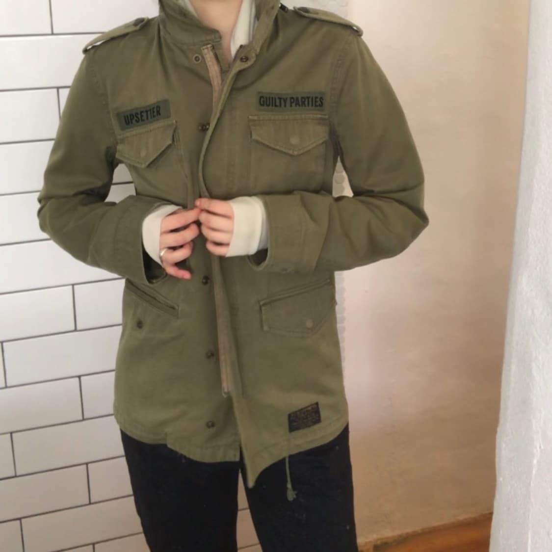 와코마리아 밀리터리 야상 자켓 상품이미지5