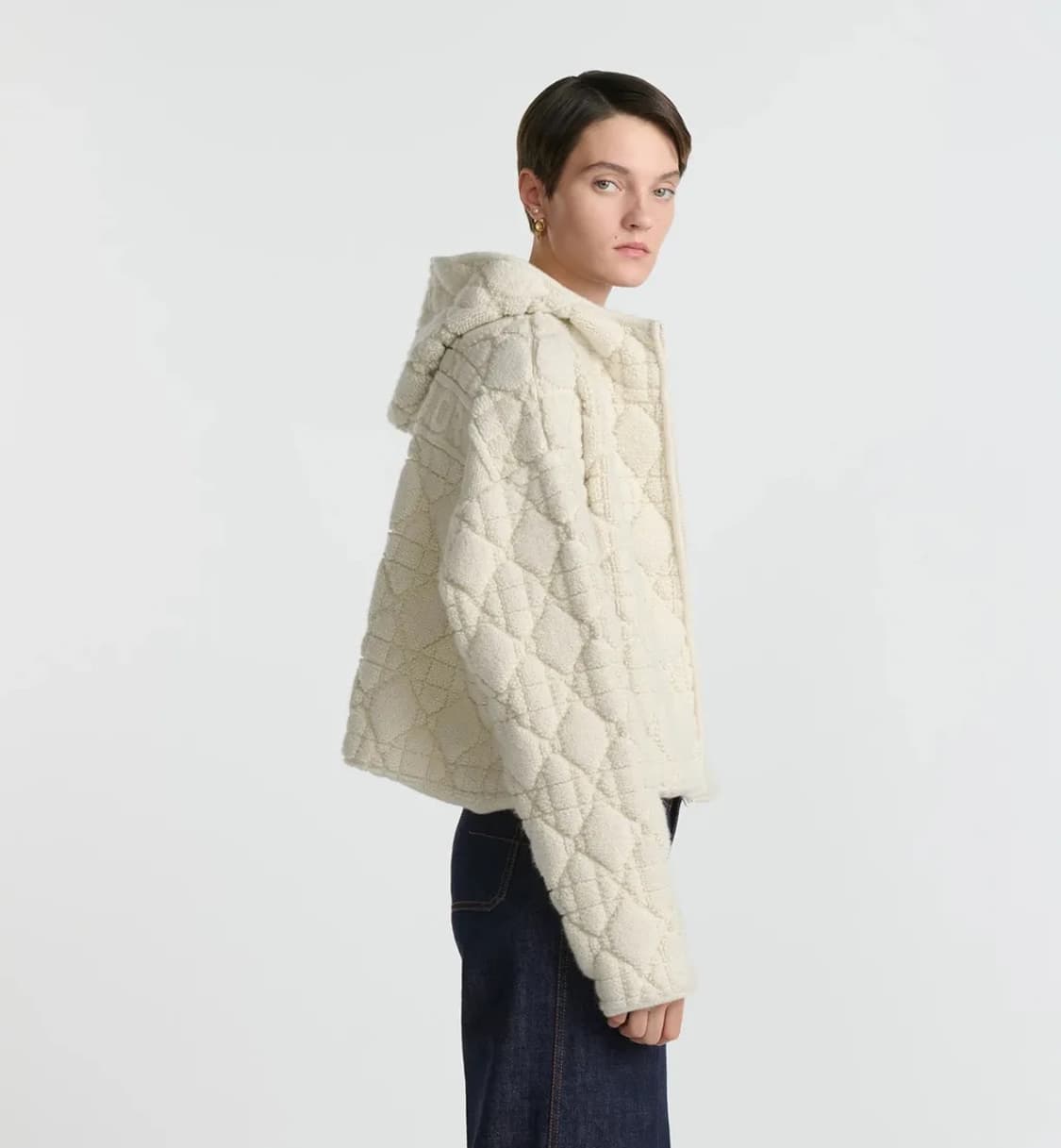 디올 까나쥬 후드 지퍼 가디건 상품이미지7