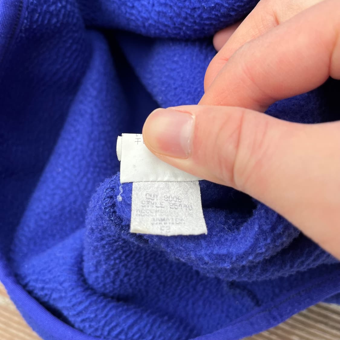 [XS] 90s 빈티지 파타고니아 신칠라 퍼플 블루 상품이미지4