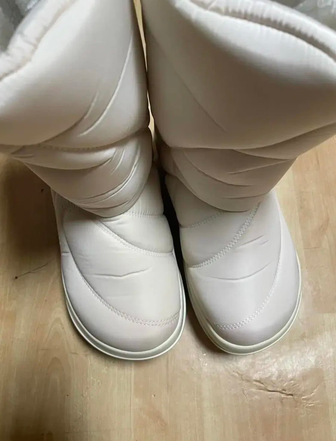 플러피시트러스 패딩부츠 아이보리  상품이미지2