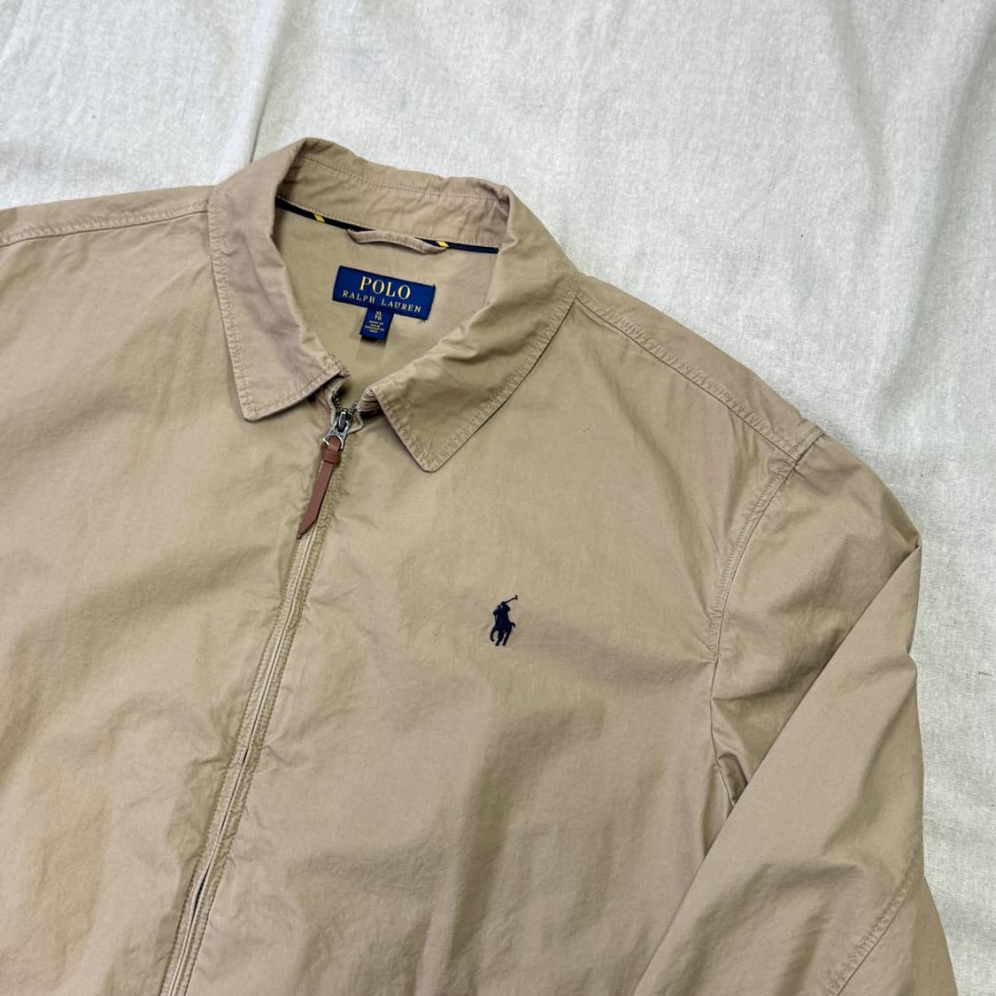 폴로랄프로렌 베이지 코튼 스윙 자켓 XL 상품이미지2