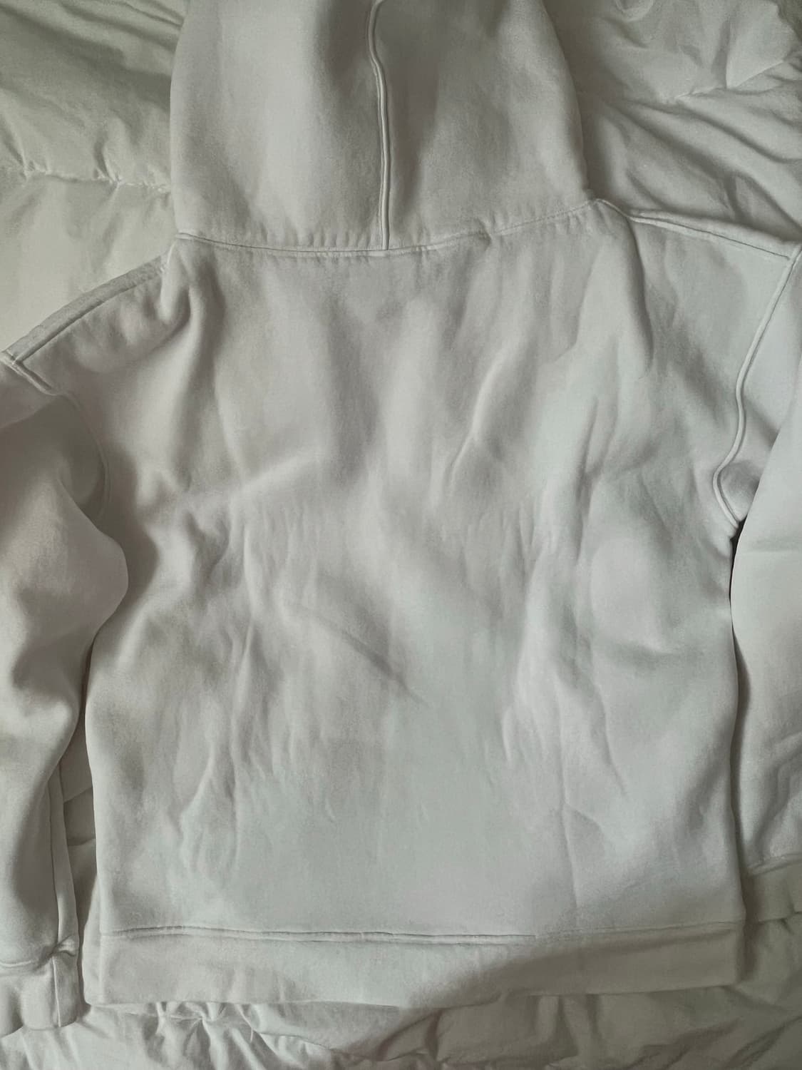 하이호체리 악마 뿔 후드집업 화이트 핑크 상품이미지2