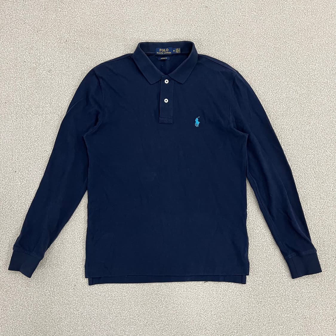 [M] 폴로랄프로렌 커스텀핏 긴팔 카라 티셔츠 0105M1 상품이미지1