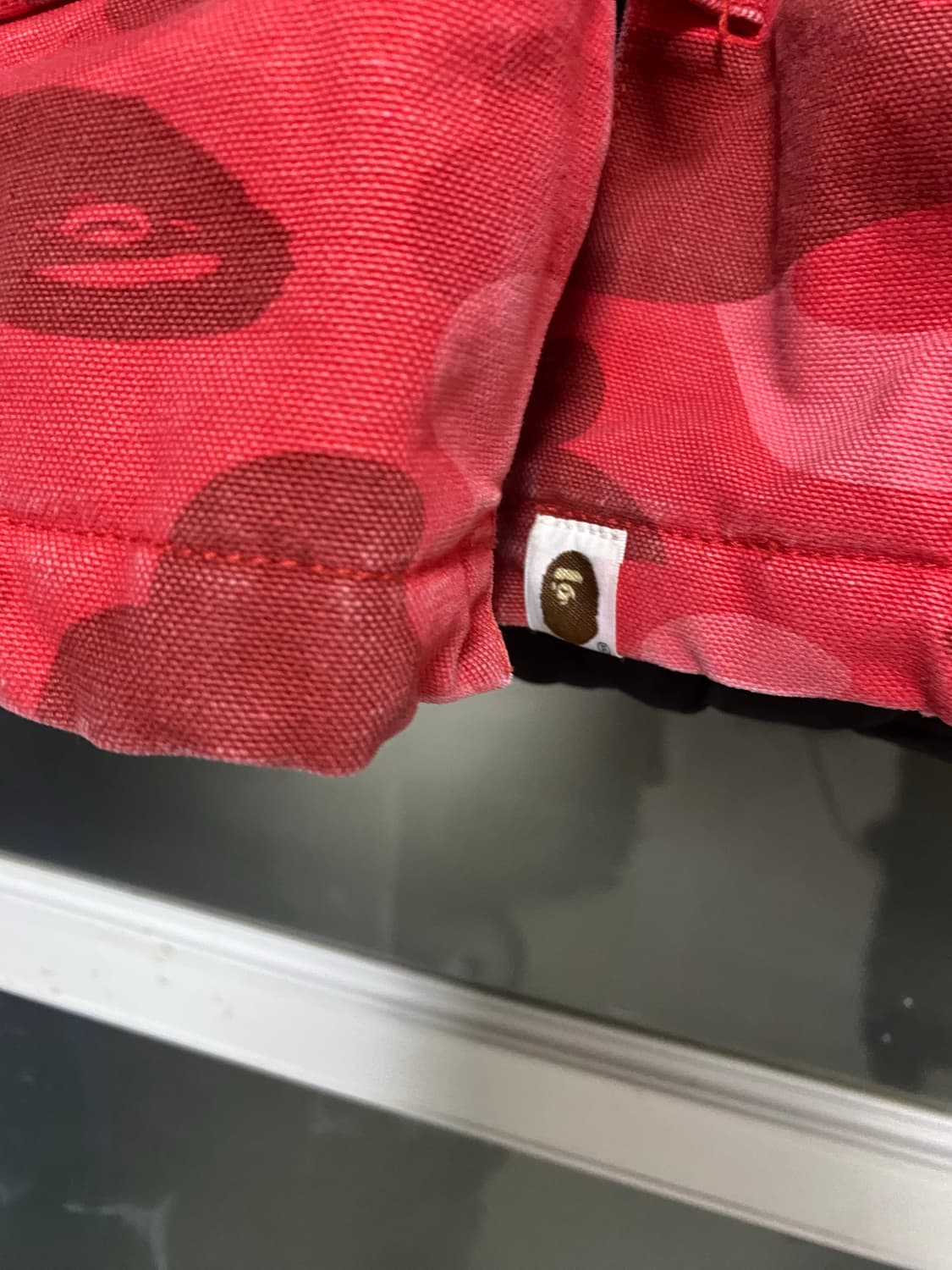 OG 니고 베이프x칼하트  2006 레드카모 N-3B 상품이미지5