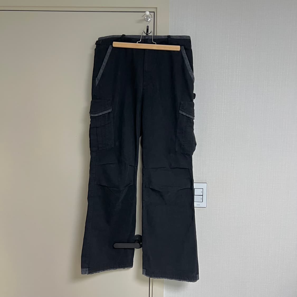 EP.7 09 TROUSERS Black M 새상품 상품이미지5