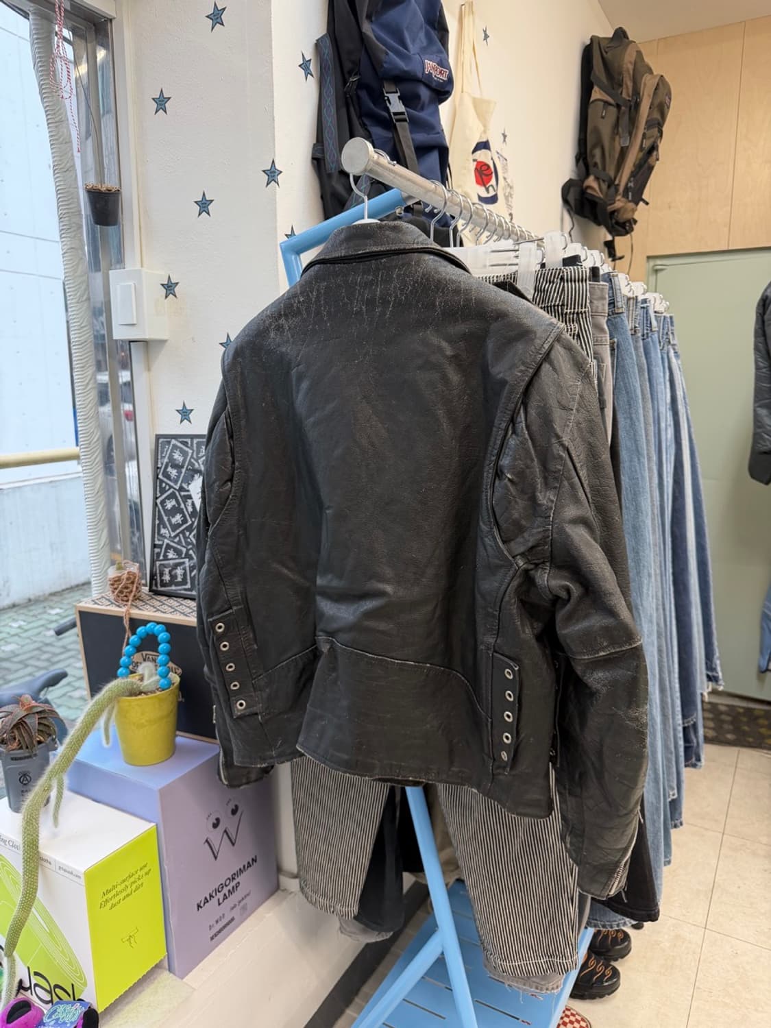 80s LA Roxx double rider jacket 상품이미지4