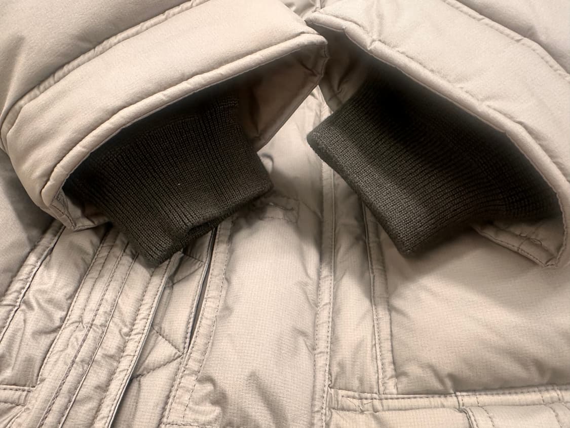 이스트로그 23FW 하이커 다운패딩 샌드베이지 L 상품이미지5