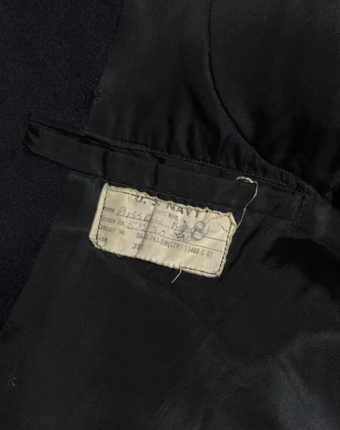 60s 미해군 피코트 (38R) 상품이미지9