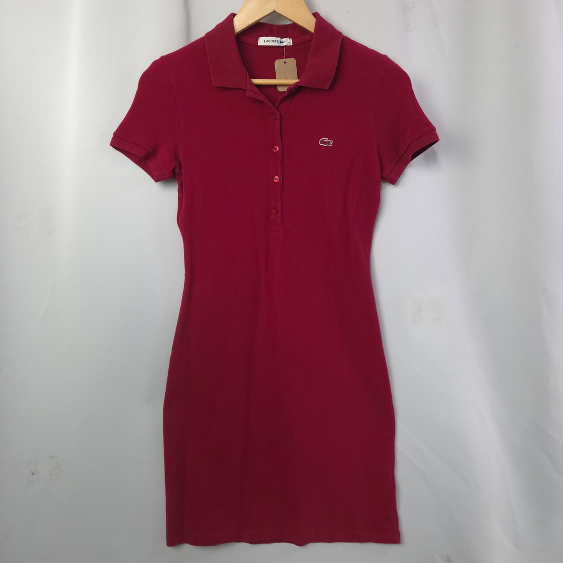 라코스테 반팔 베이직 폴로 드레스 피케 원피스 상품이미지1
