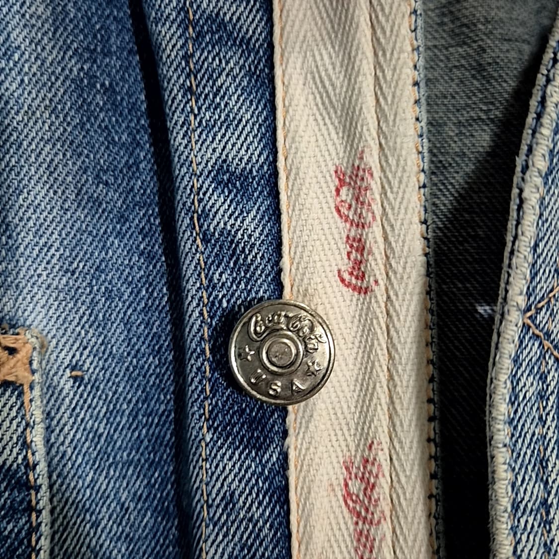 Coca Cola 코카콜라 빈티지 데님 자켓 상품이미지4