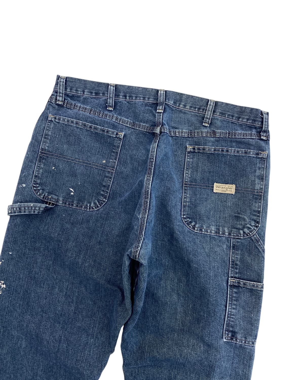 00‘s 랭글러 페인티드 데님 카펜더 팬츠 상품이미지3