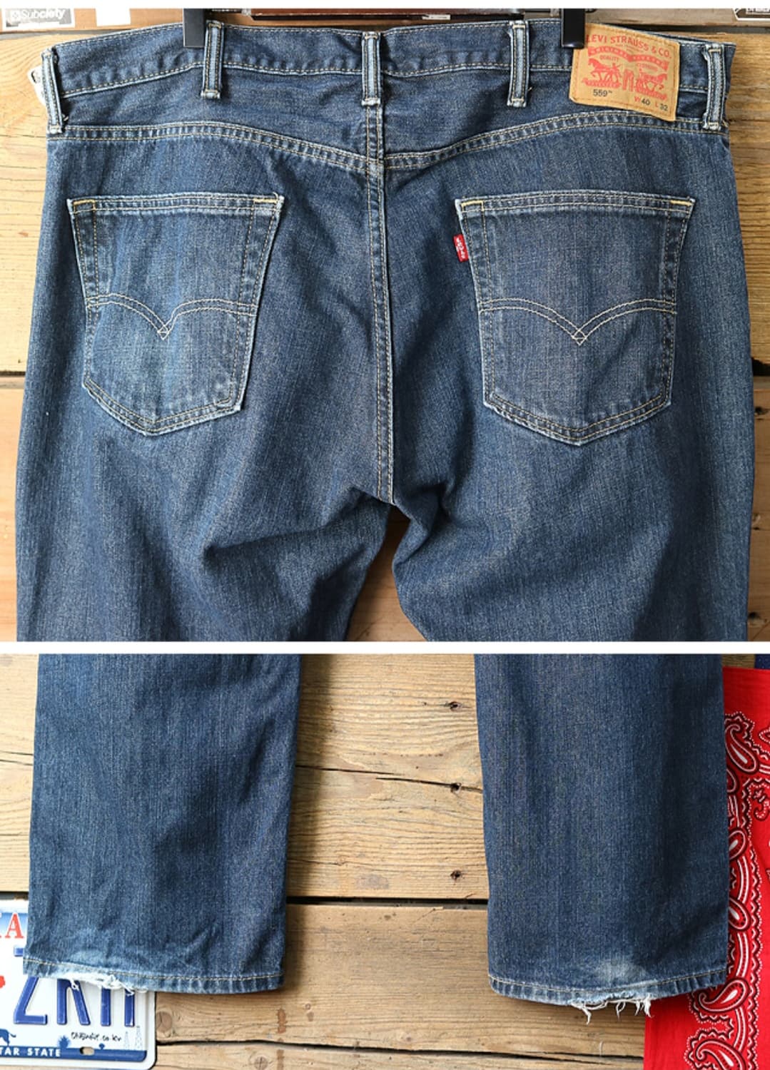
LEVIS 리바이스 559 빅 사이즈 데님  40 상품이미지5