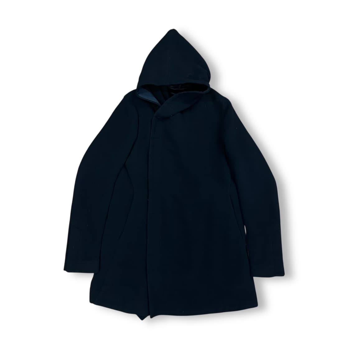 릭오웬스 울캐시미어 후드 코트 상품이미지1