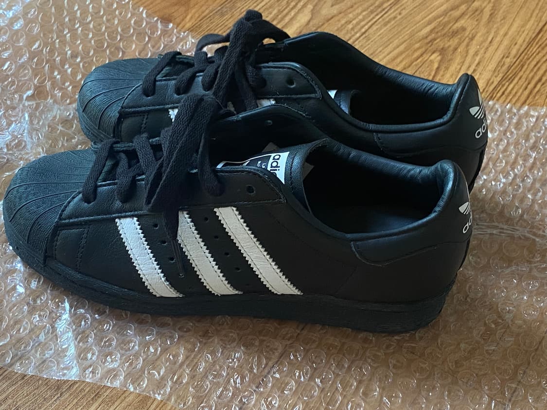 아디다스 슈퍼스타 82 블랙:화이트 Jl2026 상품이미지2