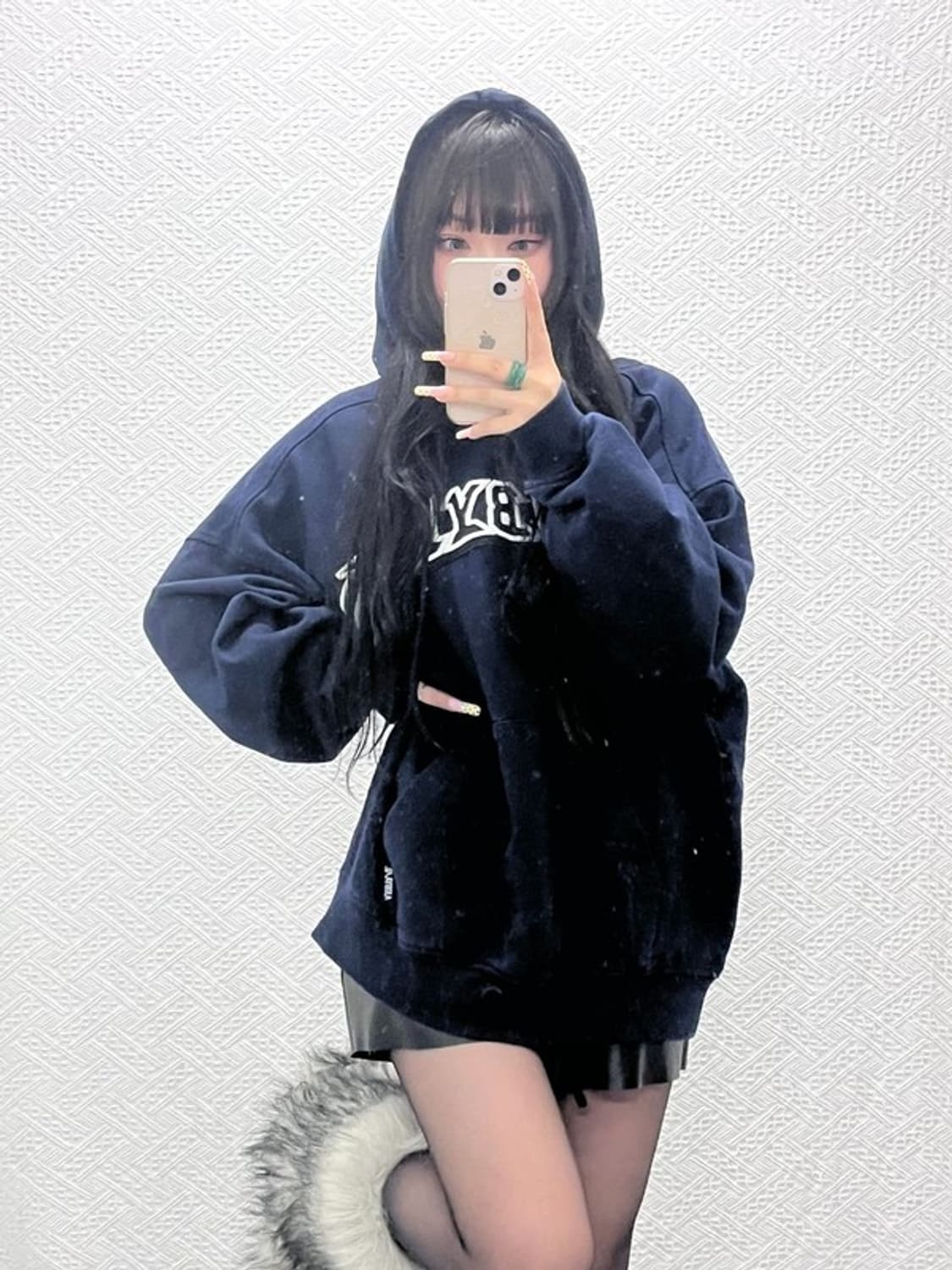 아조바이아조 올드스쿨 스트릿 힙합 스펠아웃 후드티 115 C09831 상품이미지2